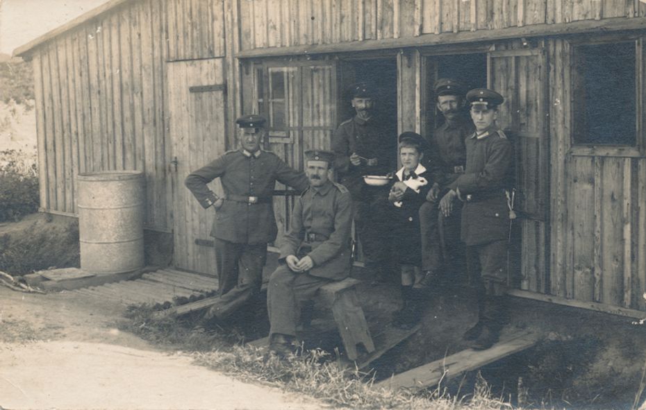 Besuch bei der Kniglich-Schsischen Flug-Abwehr-Kanonen-Batterie Nr. 28