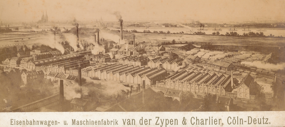 Waggonfabrik Van der Zypen & Charlier in Kln-Deutz
