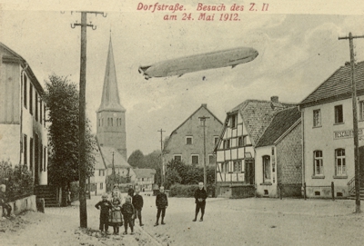 Zeppelin Z III über Overath am 24. Mai 1912