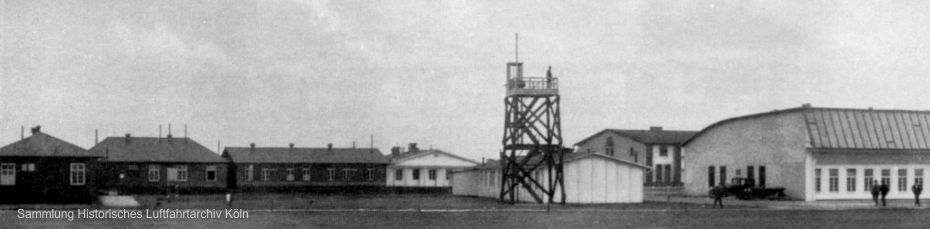 Flughafen Köln Butzweilerhof 1926 Luftpolizei