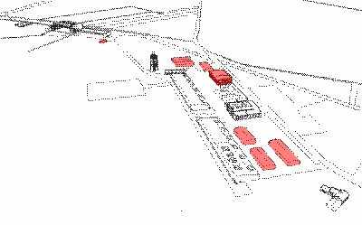Grafik Flughafen Kln Butzweilerhof 1926