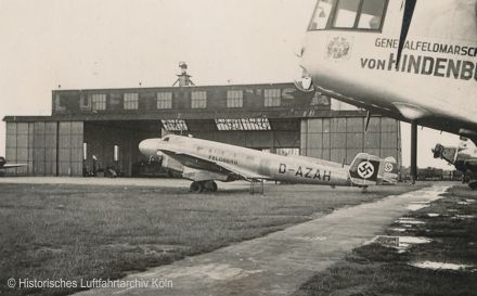 Junkers G 38 und Ju 86 Flughafen Kln Butzweilerhof 1926