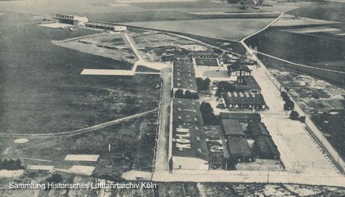Der Klner Flughafen Butzweielrhof 1925 oder 1926