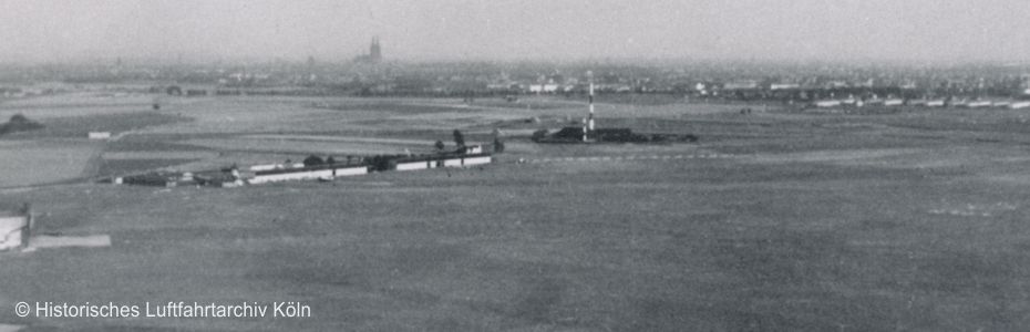 Luftbild Flughafen Köln Butzweilerhof 1926