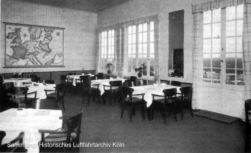 Restaurant Flughafen Köln Butzweilerhof 1926