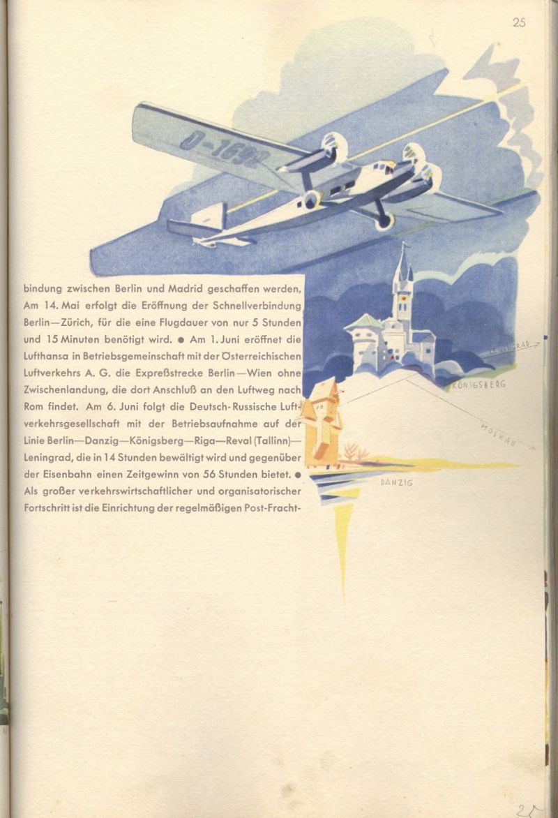 Jahrbuch der Lufthansa 1926 - 1936
