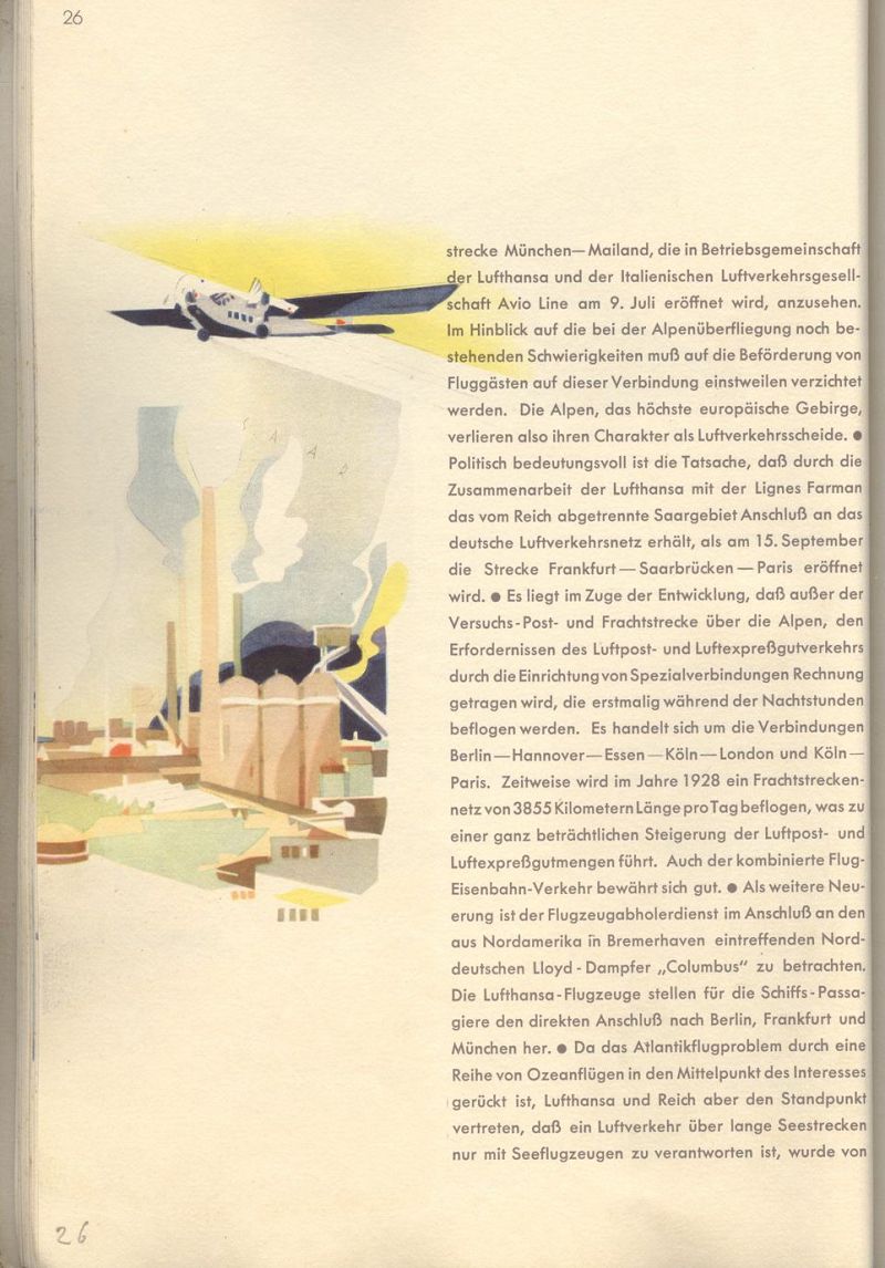 Jahrbuch der Lufthansa 1926 - 1936