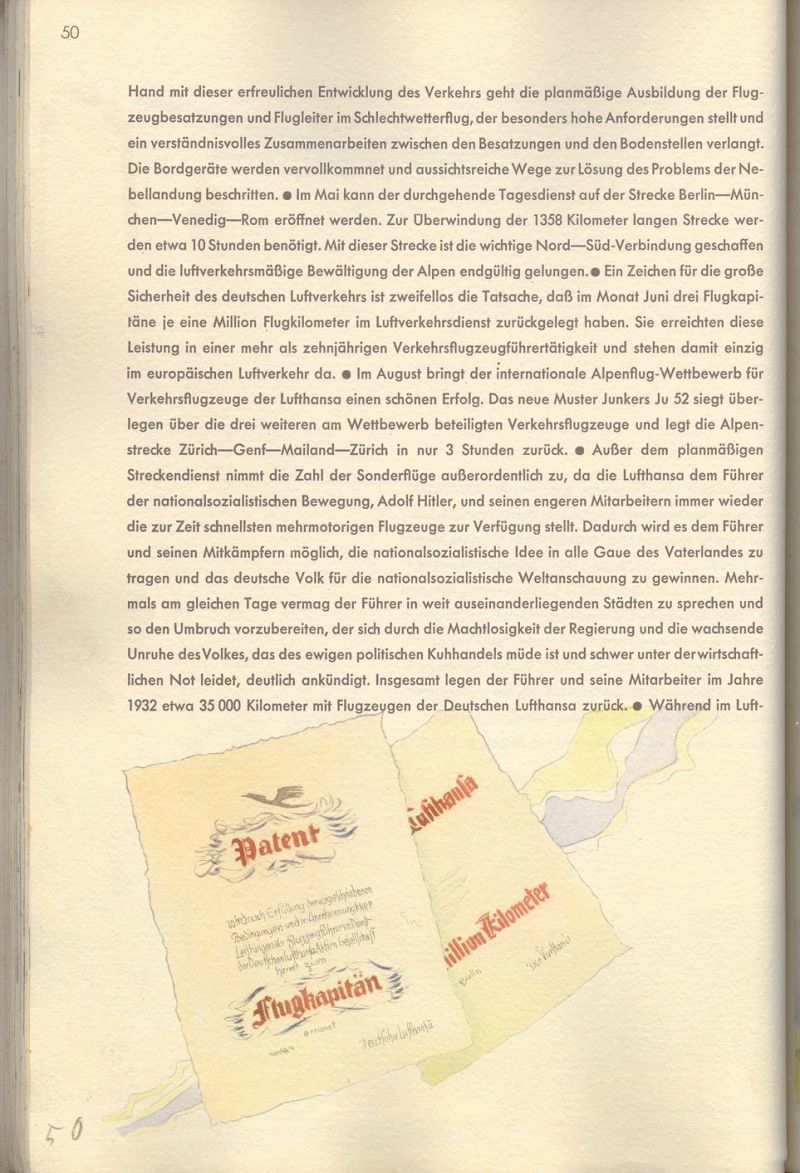 Jahrbuch der Lufthansa 1926 - 1936