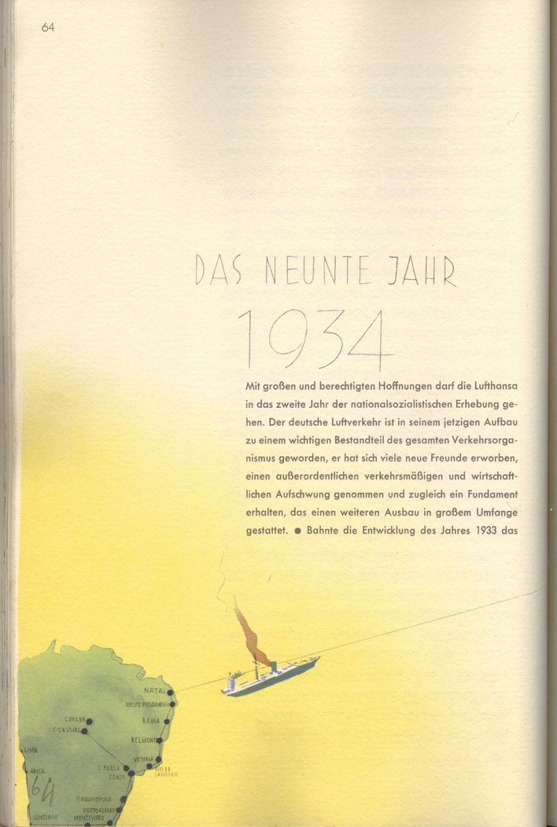 Jahrbuch der Lufthansa 1926 - 1936