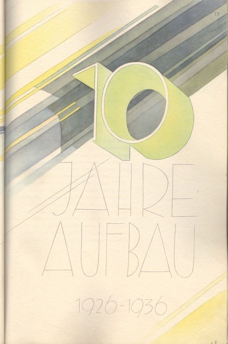 Jahrbuch der Lufthansa 1926 - 1936