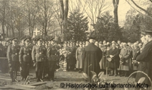 Beerdigung eines Luftpolizisten in Köln