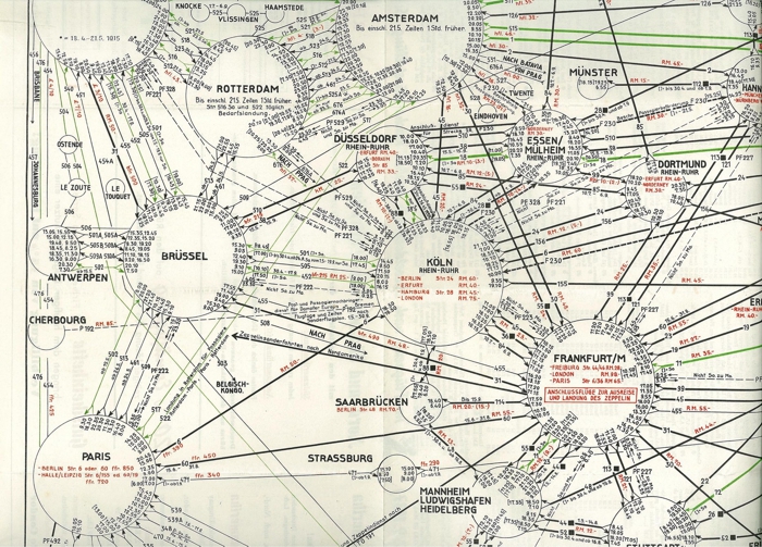 Streckenkarte 1939