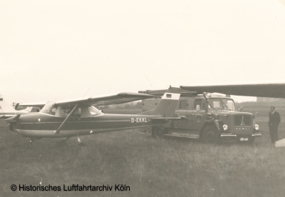 D-EKKL Cessna 150 - Sternflug "Luftschlacht um England" 1969 Butzweilerhof