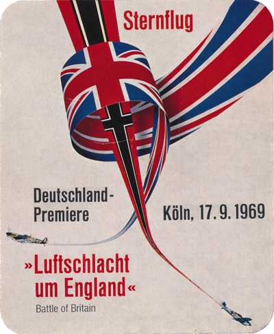 Plakette zum Sternflug "Luftschlacht um England" auf dem Butzweilerhof